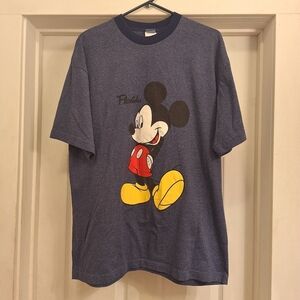 Disney Ringer Mickey Mouse Florida Tee Size XL